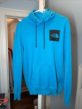 The North Face Men’s Teal Blue Pullover Hoodie